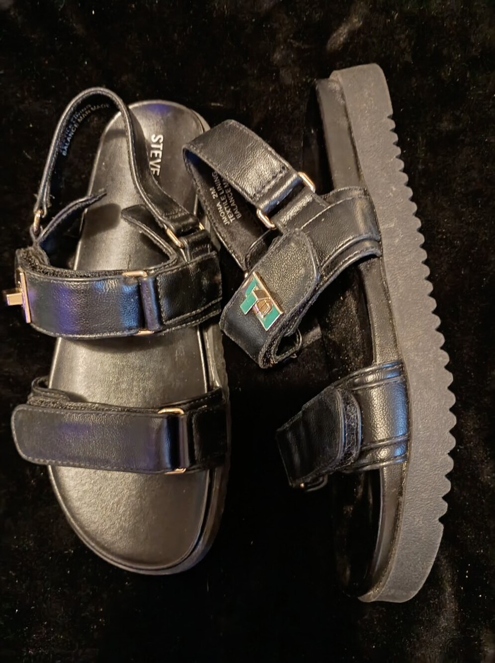 Steve Madden Kids Platform Sandals Size 2